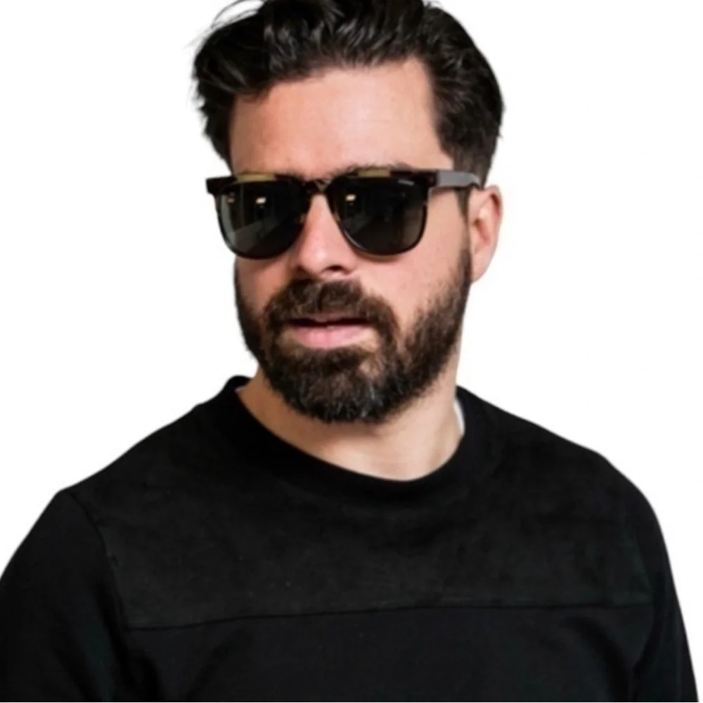 Komono Tortoise Shell Sunglasses NEW Riviera Green Tortoise